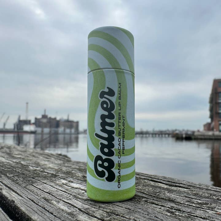 Balmer - Cacao Butter Lip Balm - Peppermint Lip Balm