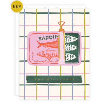 Someday Studio - Sardines Greeting Card