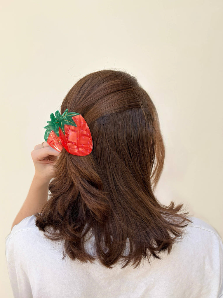 Strawberry Claw Clip