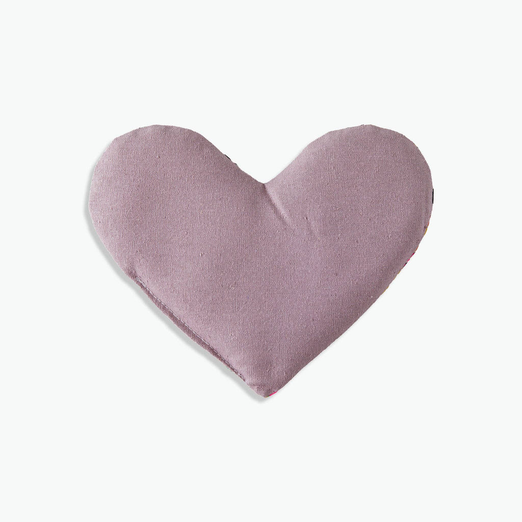 Love Mert - Eye Love Pillow - Organic Lavender And Flax Seed Pillow- Raw Silk Back