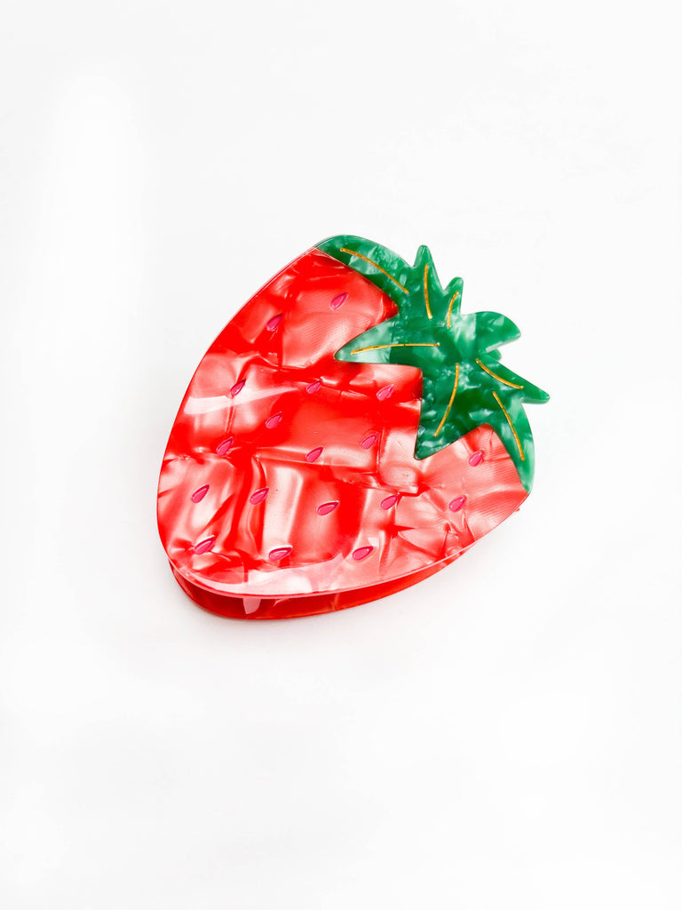 Strawberry Claw Clip