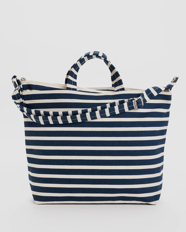 Baggu - Horizontal Zip Duck Bag Navy Stripe