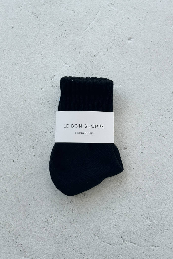 Le Bon Shoppe - Swing Socks - Black  Socks