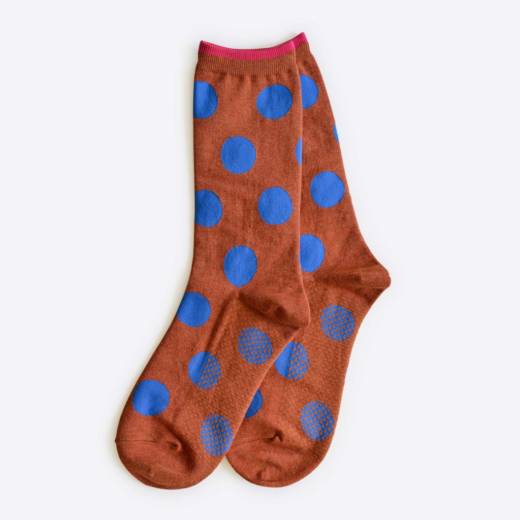 Hooray Sock Co. - Polka Dot Crew Socks
