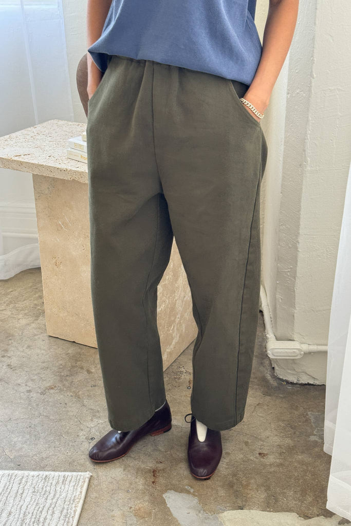 Le Bon Shoppe - Olive Green Arc Pants