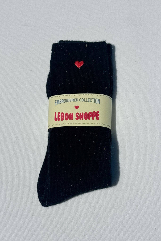 Le Bon Shoppe - Embroidered Snow Socks