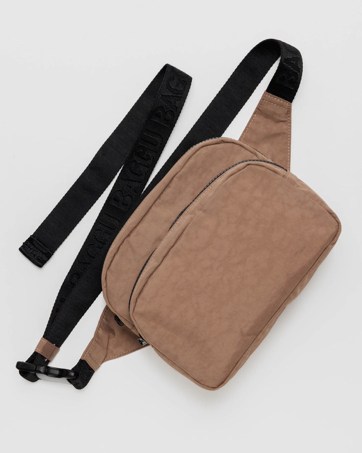 Baggu Fanny Pack Cocoa - Nylon Belt Bag - Conrado