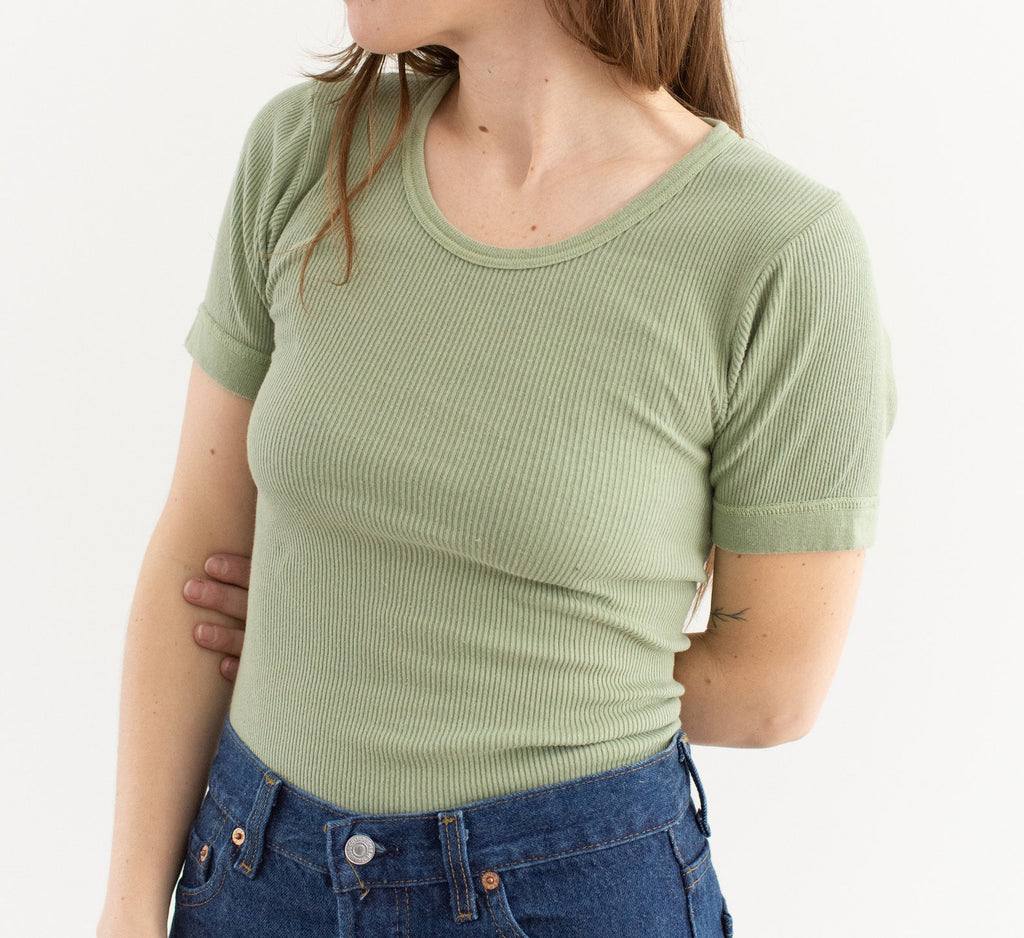 Rawson Berlin Tee Vintage Ribbed Knit T-Shirt