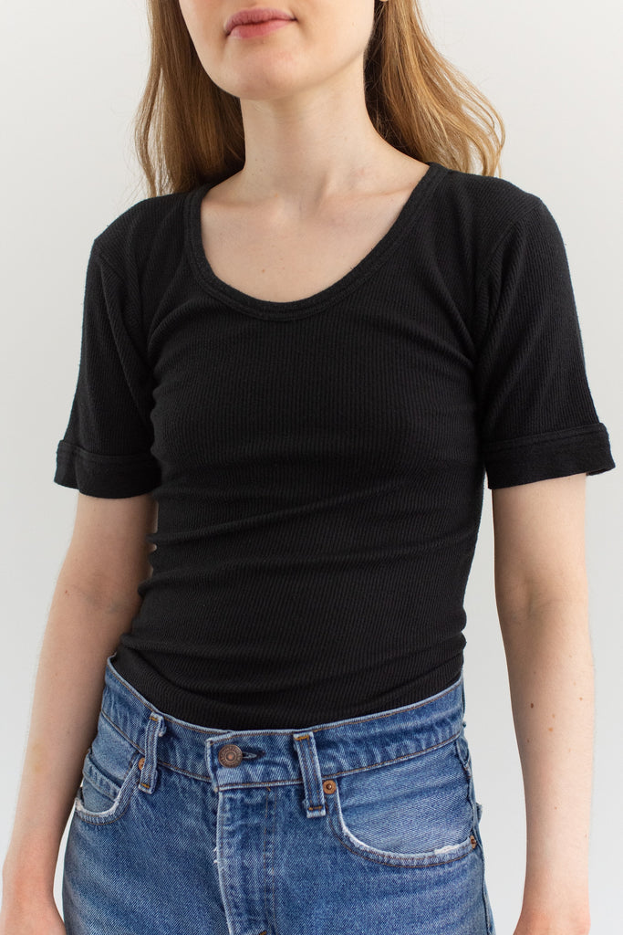 Rawson Berlin Tee Vintage Ribbed Knit T-Shirt