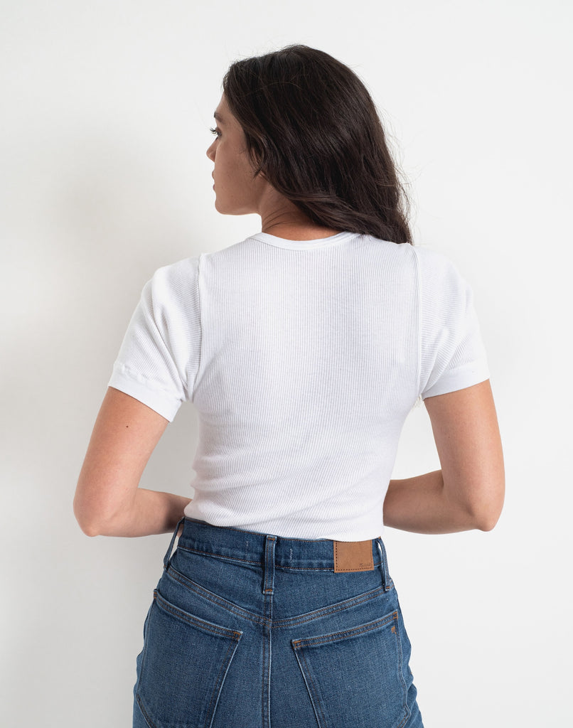 Rawson Berlin Tee Vintage Ribbed Knit T-Shirt