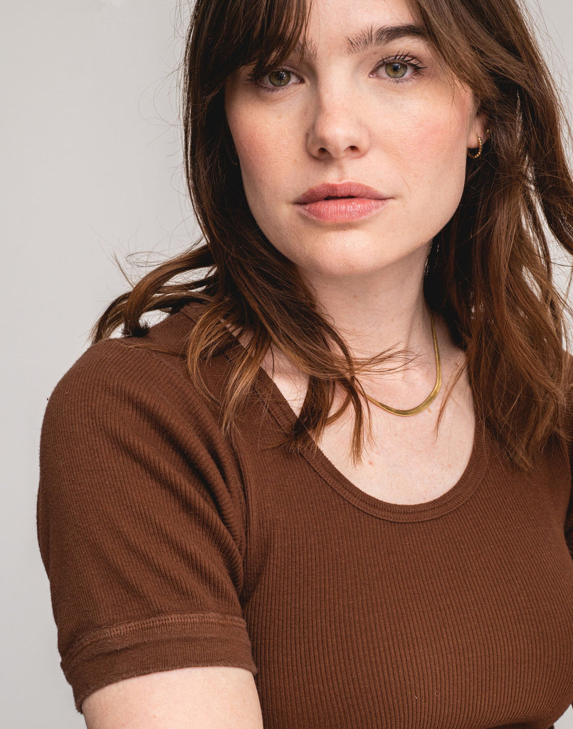 Rawson Berlin Tee Vintage Ribbed Knit T-Shirt