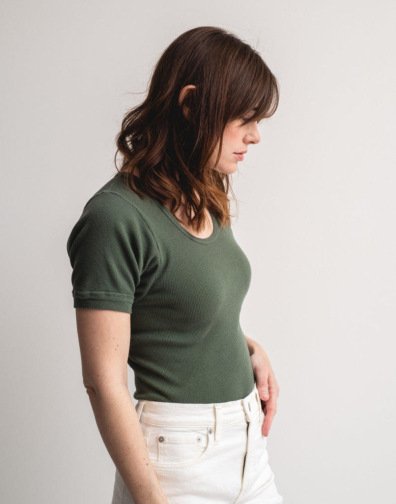 Rawson Berlin Tee Vintage Ribbed Knit T-Shirt