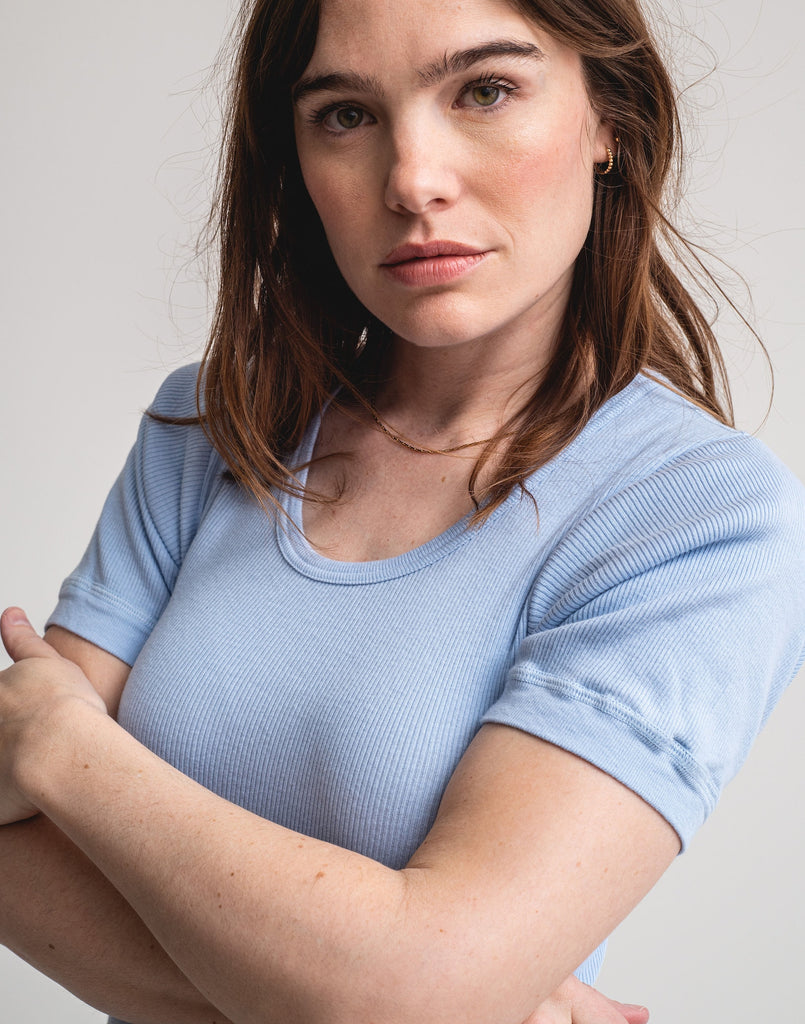 Rawson Berlin Tee Vintage Ribbed Knit T-Shirt