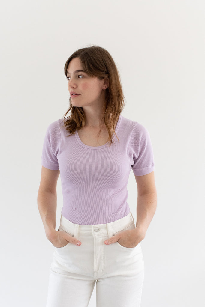 Rawson Berlin Tee Vintage Ribbed Knit T-Shirt