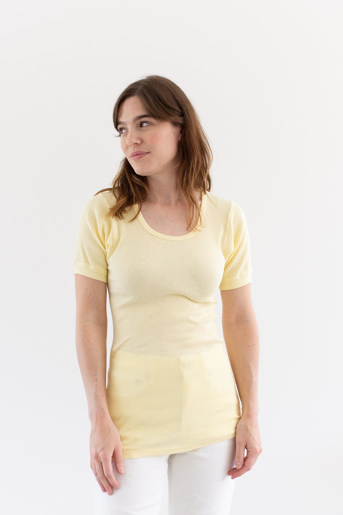 Rawson Berlin Tee Vintage Ribbed Knit T-Shirt