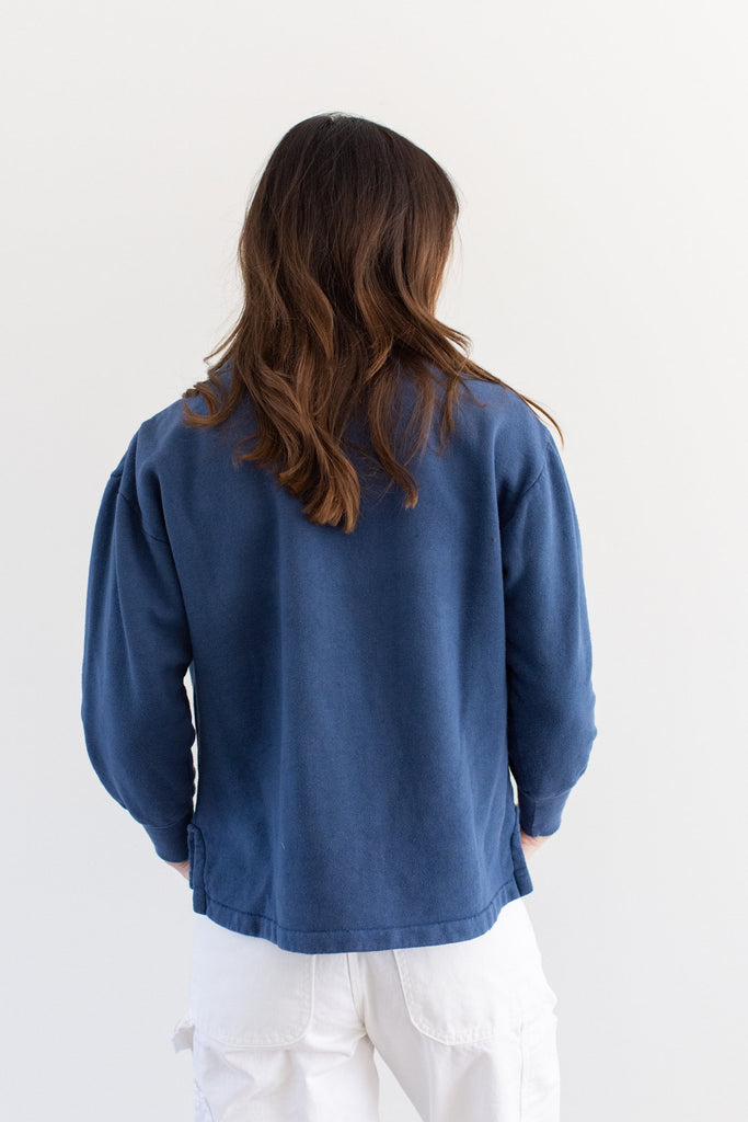 Rawson Vintage Workwear Blue Crew French Sweatshirt
