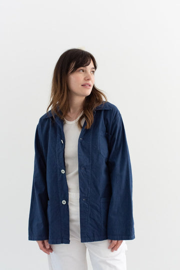 Rawson Vintage Overdye Ocean Blue Cotton Sailor Toulouse Jacket