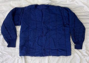 Rawson Vintage Cobalt Blue Cotton Quilt Liner Jacket