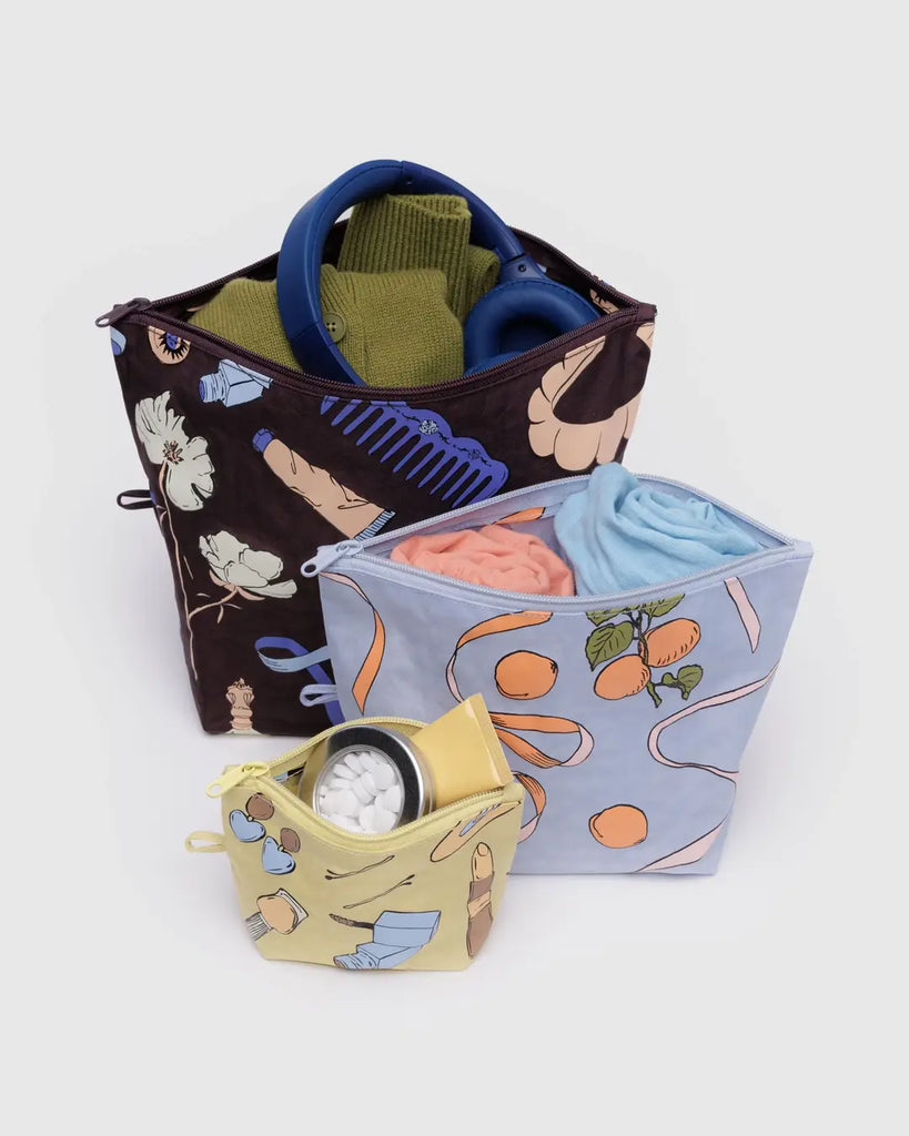 Baggu Go Pouch Set Get Ready With Me