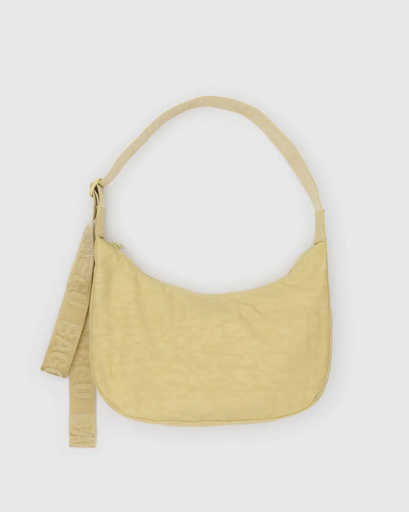 Baggu Medium Nylon Crescent Bag Butter