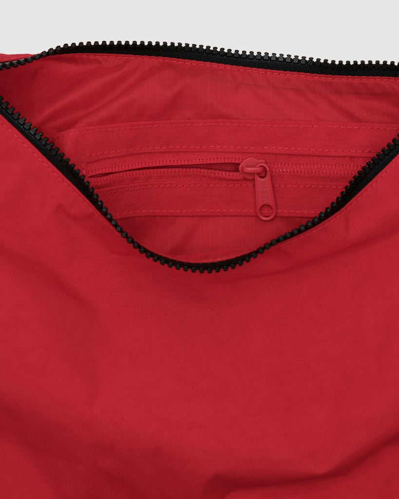 Baggu Medium Nylon Crescent Bag Candy Apple