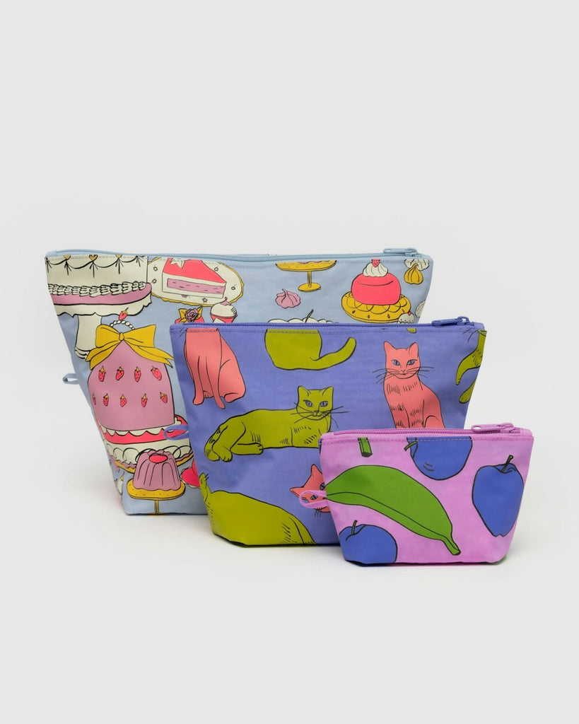 Baggu Go Pouch Set Still Life
