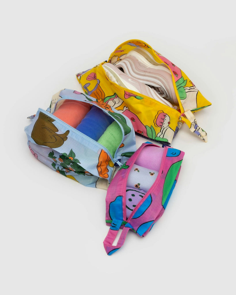 Baggu 3D Zip Set Still Life