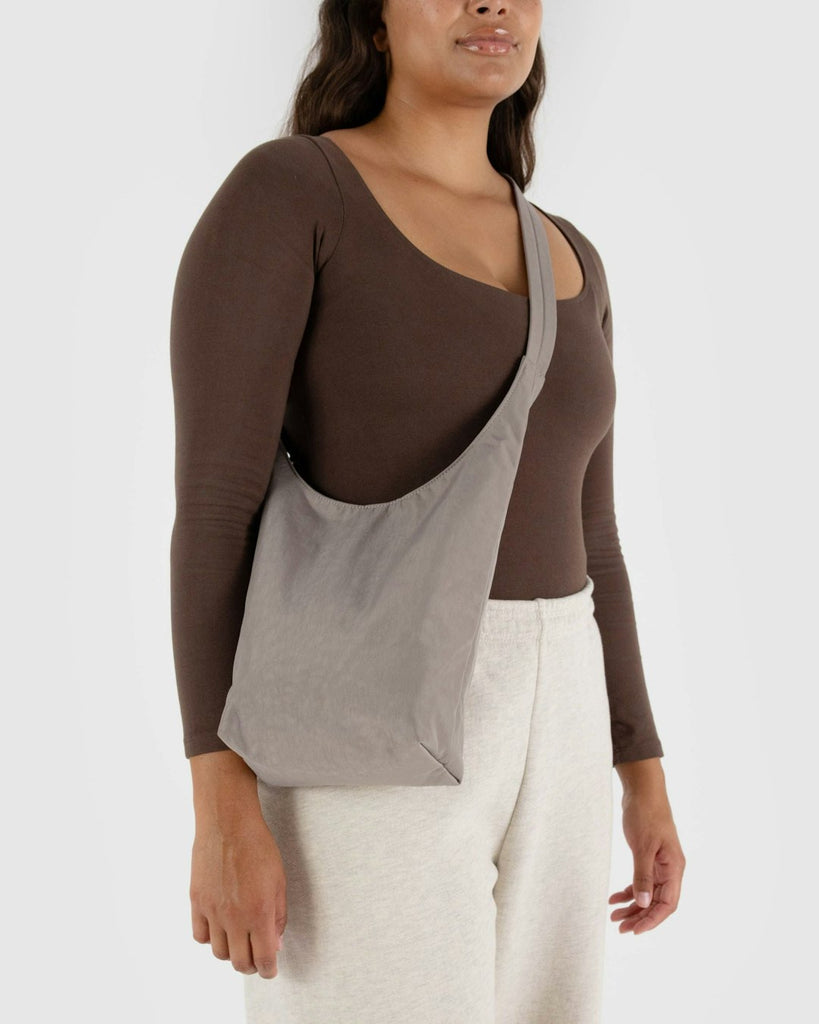 Baggu Small Nylon Sling Bag Dove Grey