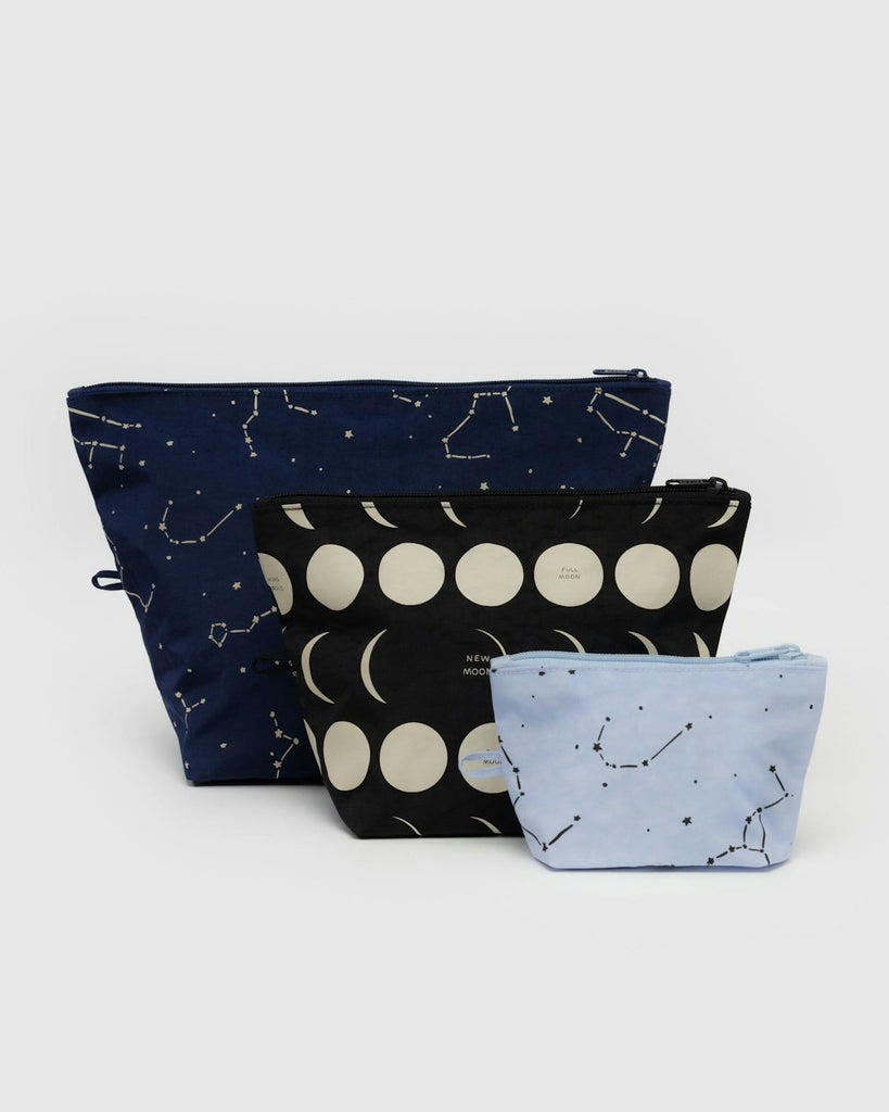 Baggu Go Pouch Set Night Sky