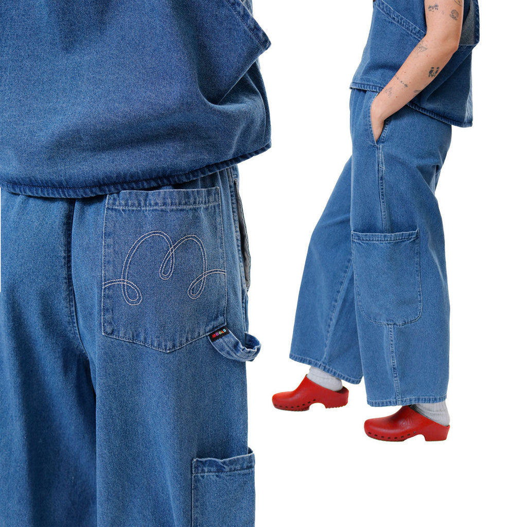 Meals Clothing Lite Ranch Denim Chef Pant