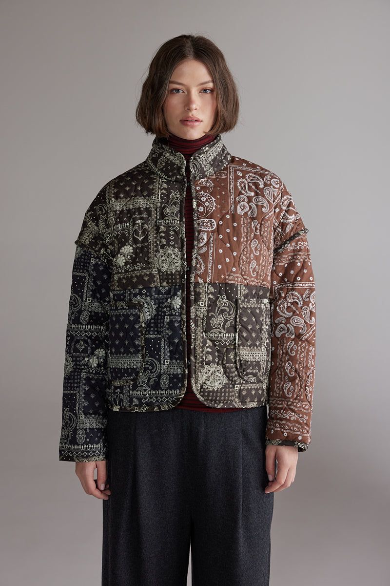 Amente Patched Quilt Jacket – CONRADO®