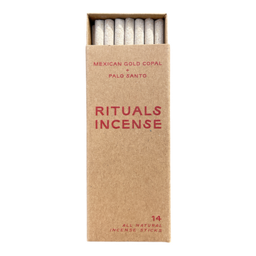 Rituals Incense Mexican Gold & Palo Santo All-natural Incense Sticks 14 pack