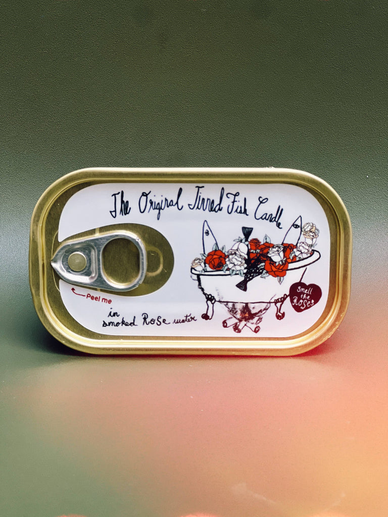 Tinned Fish Candle - Sardines in Smoked Rose Water
