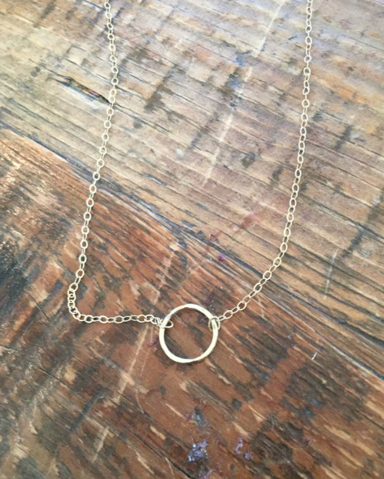Dainty Circle Necklace