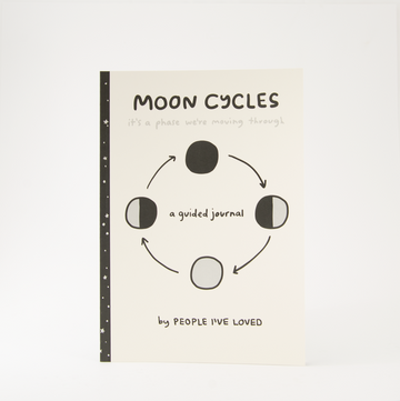 Moon Cycles Guided Journal by People I've Loved