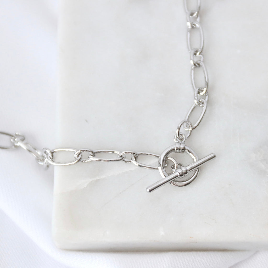 Silver Toggle Necklace – CONRADO®